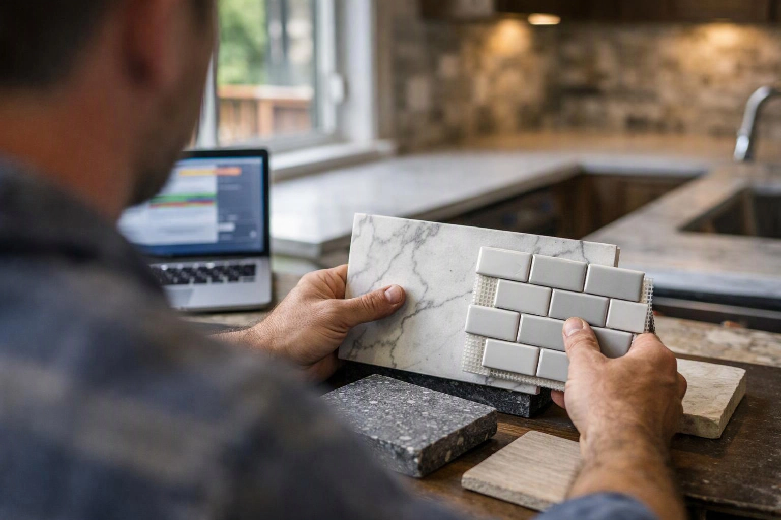 How to Coordinate Kitchen Countertops and Backsplashes