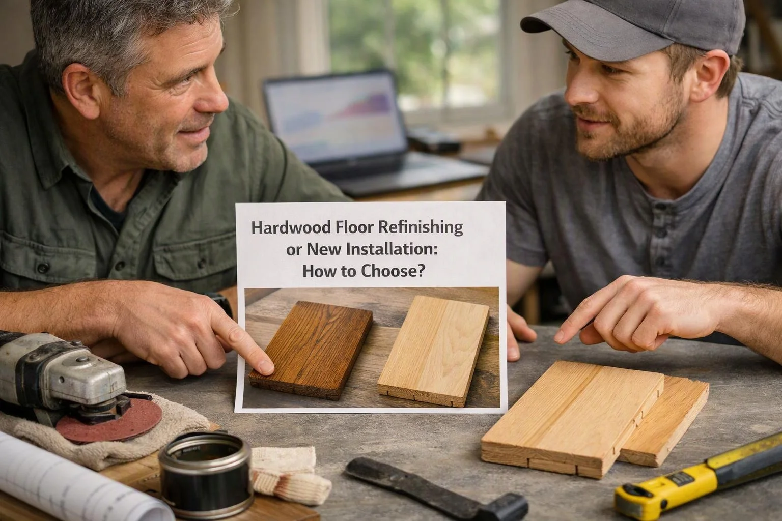 Hardwood Floor Refinishing or New Installation: How to Choose