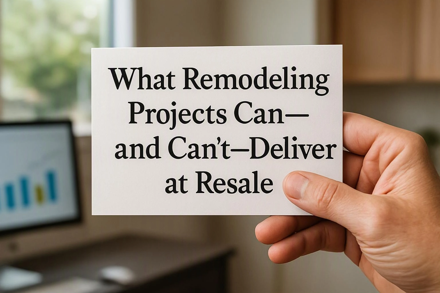 What Remodeling Projects Can — and Can’t — Deliver at Resale