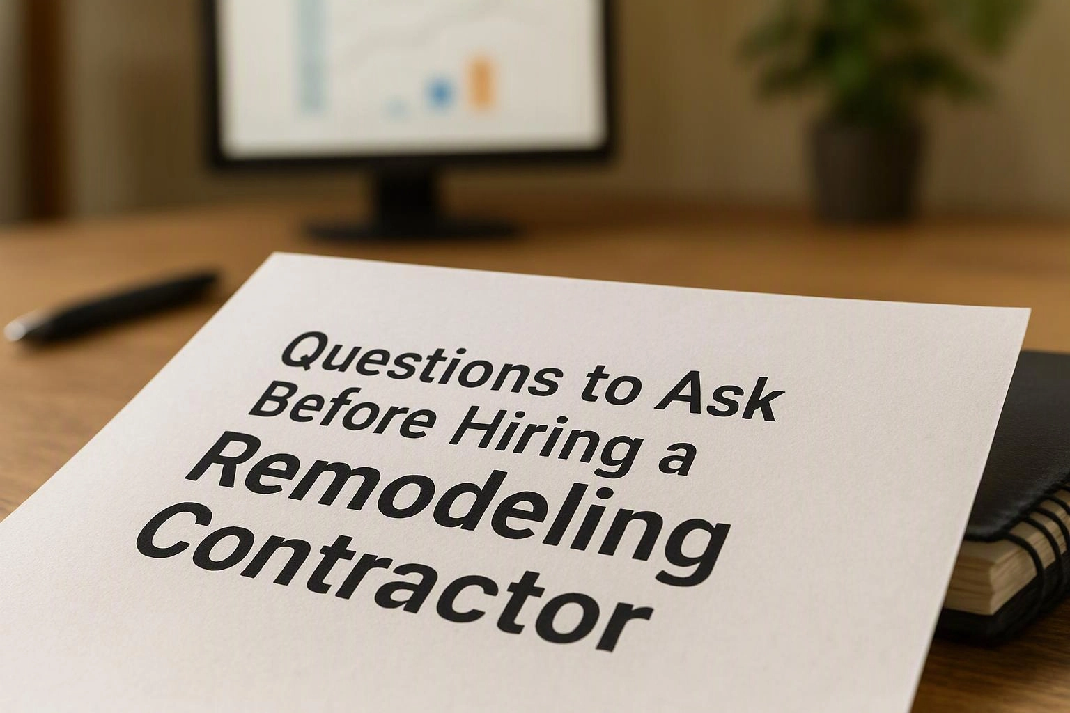 Questions to Ask Before Hiring a Remodeling Contractor in Bellevue, Washington