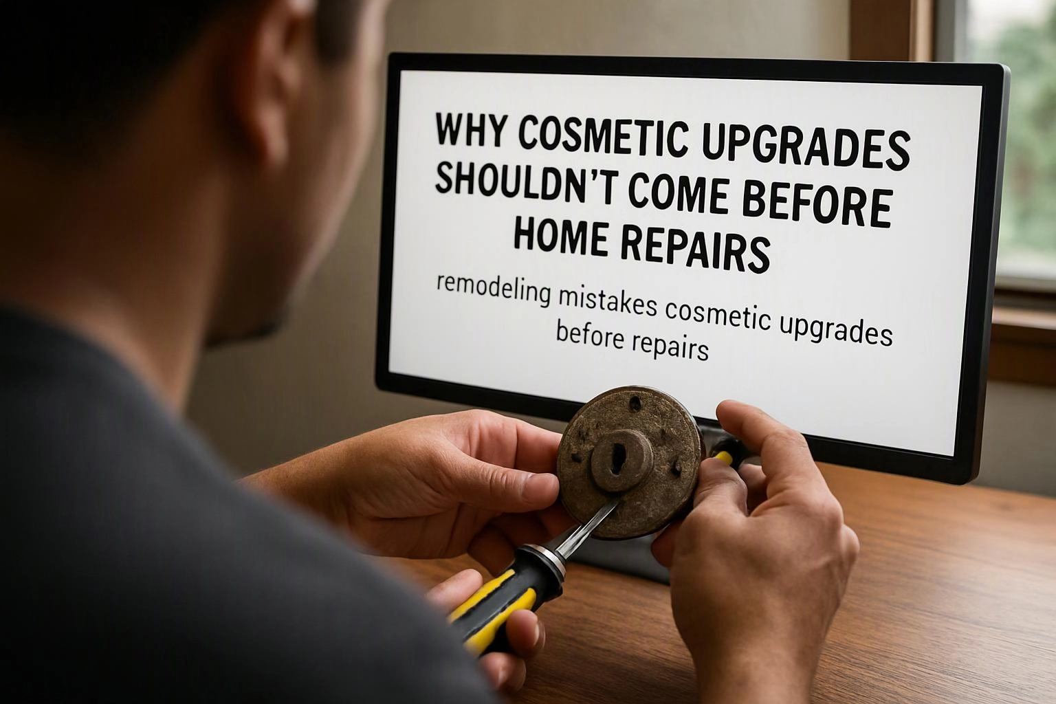 Why Cosmetic Upgrades Shouldn’t Come Before Home Repairs